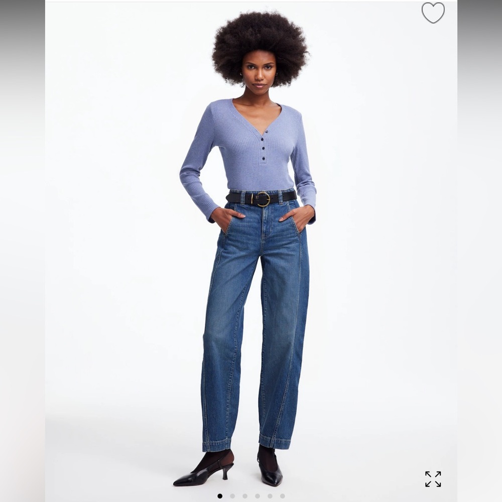 Madewell Tapered Denim Trousers